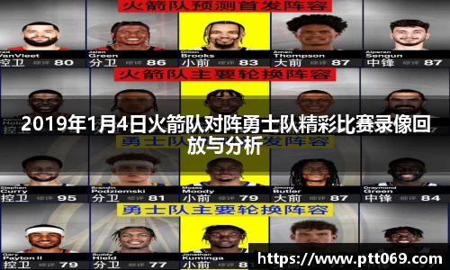 2019年1月4日火箭队对阵勇士队精彩比赛录像回放与分析